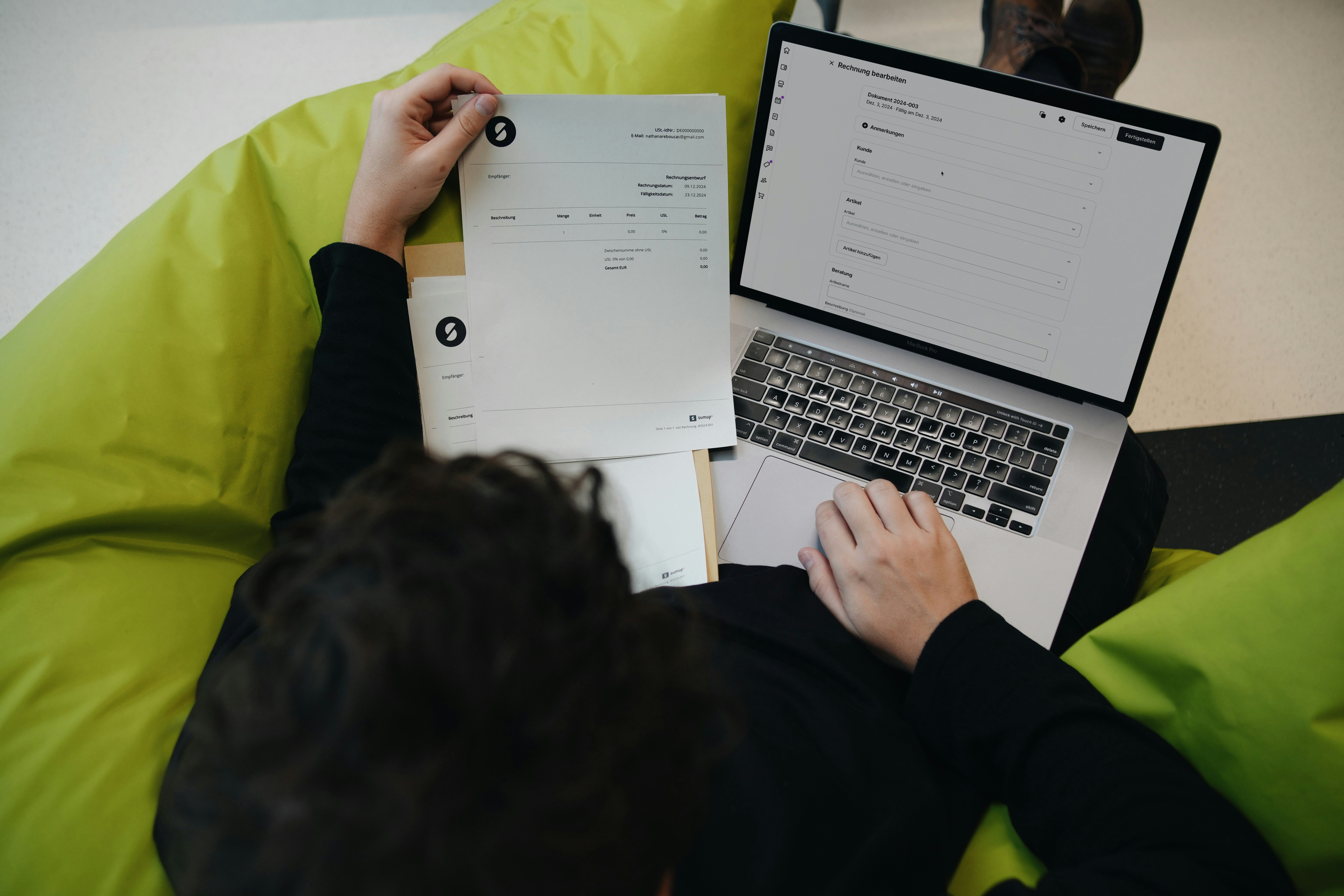 Invoice system